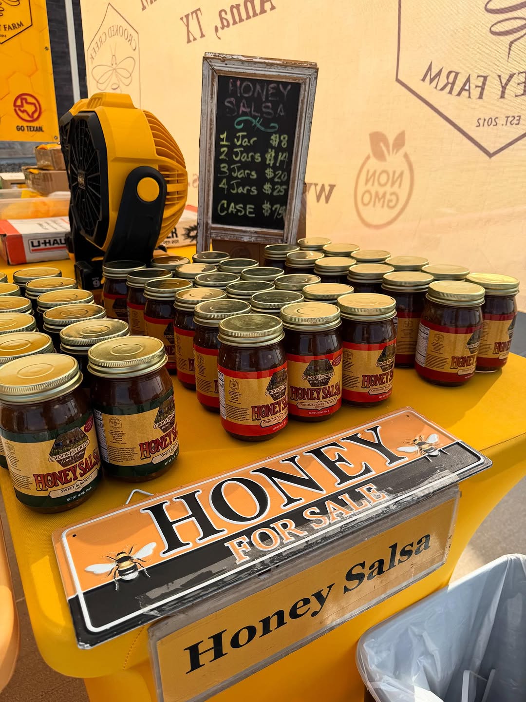Crooked Creek’s signature honey salsas