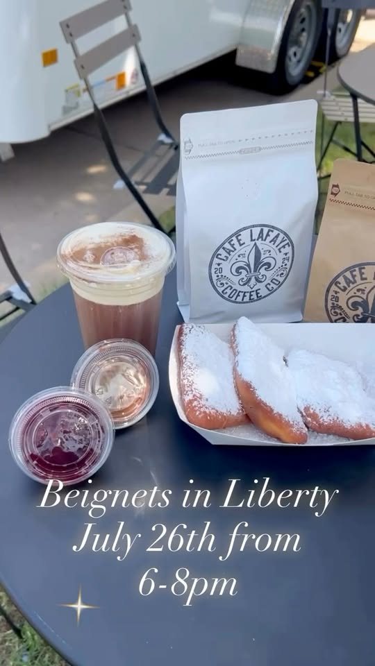 Ben Tapper at the Café LaFaye Stand, Southern Joy in Every Cup