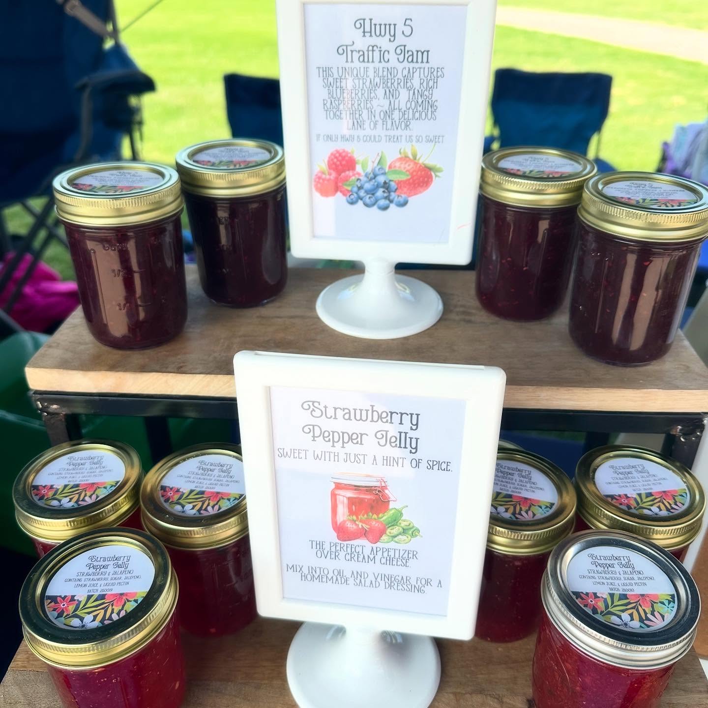 Delicious, Homemade Jellies & Jams from PolkaDotted Farm