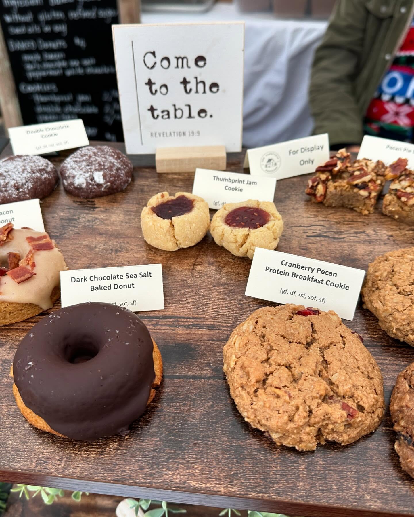 Healthy baked donuts and cookies from The Farmstead Bakeshop